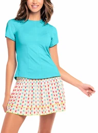 Women's T-shirt Center Court SS Sky S