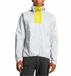 Men's jacket Haglfs L.I.M GTX Concrete/Aurora