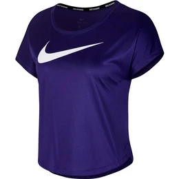 Swoosh Run Top Purple, XS Women's
