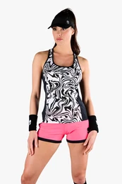 Women's Tank Top Chrome Tech Tank Top Black/White M