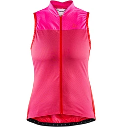 Women's Cycling ScamPolo Hale Glow - Pink-Red, XS