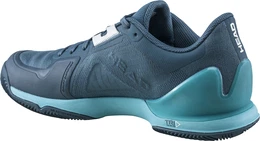 Women's Sprint Pro 3.5 Clay Grey/Teal Tennis Shoes EUR 36.5