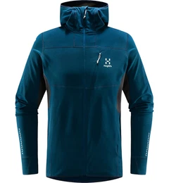 Men's sweatshirt Haglfs L.I.M Mid comp Dark ocean/Magnetite
