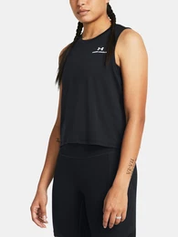 Vanish Energy Crop Tank Tank - BLK - Women