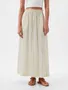 Khaki Muslin obleke za dame image