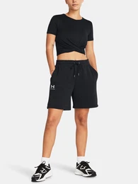 Shorts UA Essl Flc Relax BF Short-BLK - Women