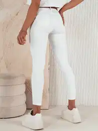 Spodnie damskie jeansowe CLARET biae