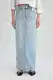 DEFACTO Long Fit Jean Skirt