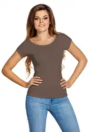 Woman's Blouse Kiti Cocoa