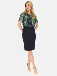 Woman's Skirt Classic Navy Blue