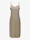 Beige women's satin dress ONLY Sia - Women