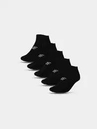 Women's Casual Ankle Socks (5pack) - Black