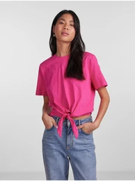 Dark Pink Women's T-Shirt Tia - Women
