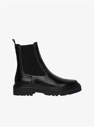 Black Women's Chelsea Ankle Boots Rikka - Ladies