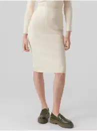 Women's cream skirt Karis - Women