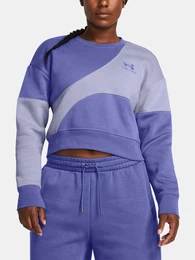 Mikina Essential Fleece Crop Crew-PPL - Dmsk