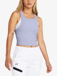 Meridian Rib Crop Tank Top - PPL - Women
