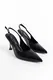Capone Outfitters Women's Pointed Toe Mid Heel Shoes