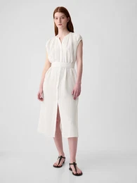 Muslin Midi Dress - Women's