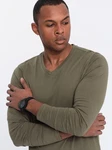 Ombre Longsleeve für Herren dark olive