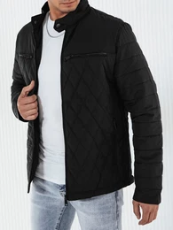 Herren Steppjacke Farbe Schwarz