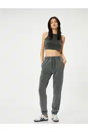 Crop Ribbed Athlete Crew Neck Standard Cut