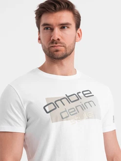 Ombre T-Shirt mit Logo Herren (12345) Ombre T-Shirt mit Logo Herren (12345)