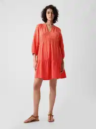 Muslin Mini Dress - Women's