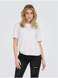 White women's basic T-shirt - Women
