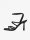 Black women's heeled sandals ONLY Amina-1