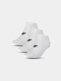 Women's Casual Ankle Socks (3 Pack) - White