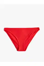 Textured Bikini Bottom Normal Waist
