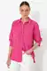 Trendyol Fuchsia Stone Detailed Regular Fit Shirt