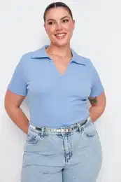 Curve modr pleten tlko plus velikosti