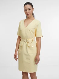 Women's yellow dress