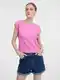 Orsay Pink Women's Short Sleeve Crop T-Shirt - Women