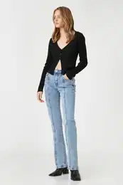 Women's Medium Indigo Jeans
