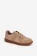 Women's Low-Top Sneakers Beige Braidn