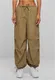 Women's Cargo Parashute Pants - Khaki
