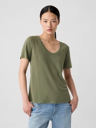 Linen T-shirt - Women