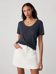 Linen T-shirt - Women
