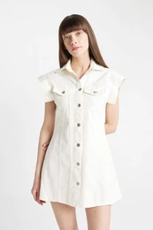 Fashion Fit Jean Mini Dress