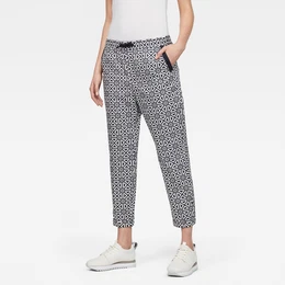 G-STAR Pants - Bronson mid sport chino wmn blue and white