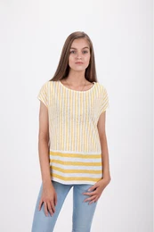 T-Shirt - BABS OPEN-NK TOP CAP SLV yellow