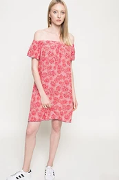 Dress - IVY BARDOT PRINTED DRESS SS blue