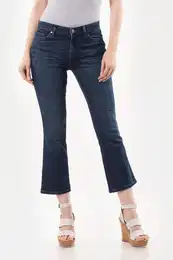 Jeans - VEGAS RW CROPPED CAN blue