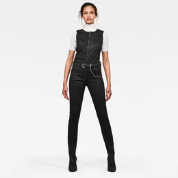 G-STAR Jumpsuit - Lynn type 30 jumpsuit wmn s\less black