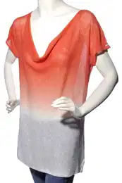 Sweater - eva drape swtr orange
