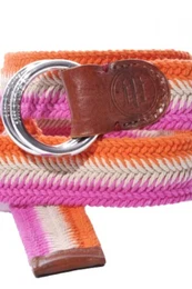 Belt - boston texture with multicolor