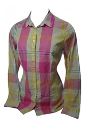 Shirt - hera chk shirt l green